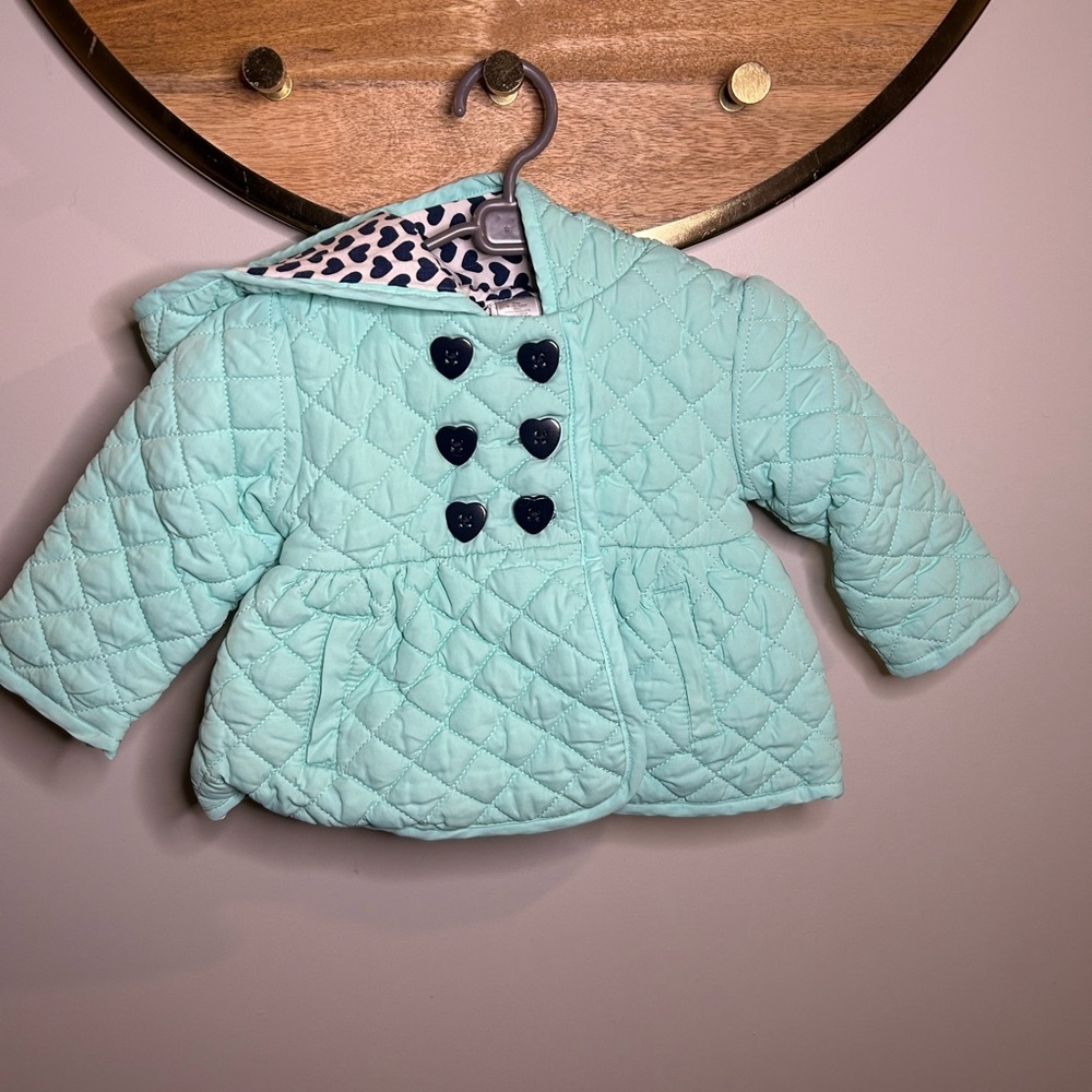 Source Unknown Quilted Kids Puffer Jacket - Light Blue